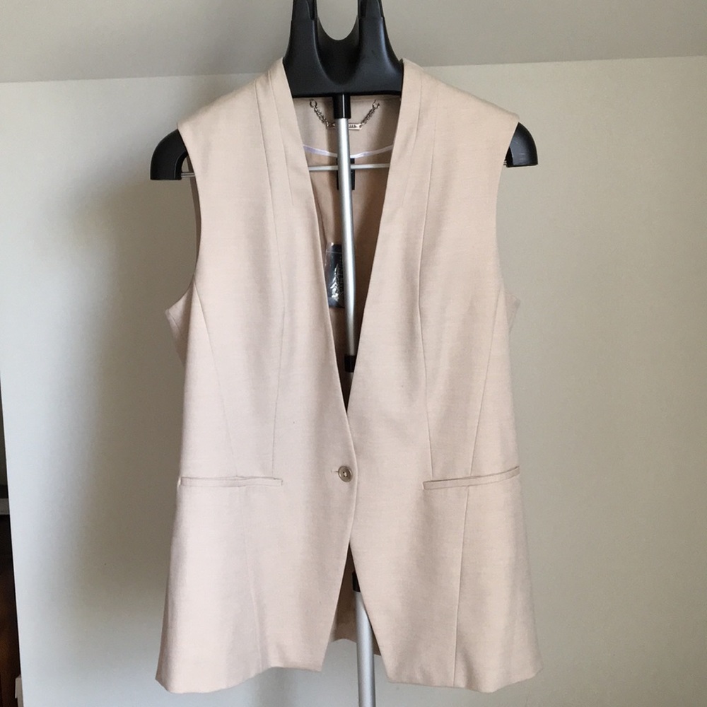 White House Black Market suit vest - Cream 12